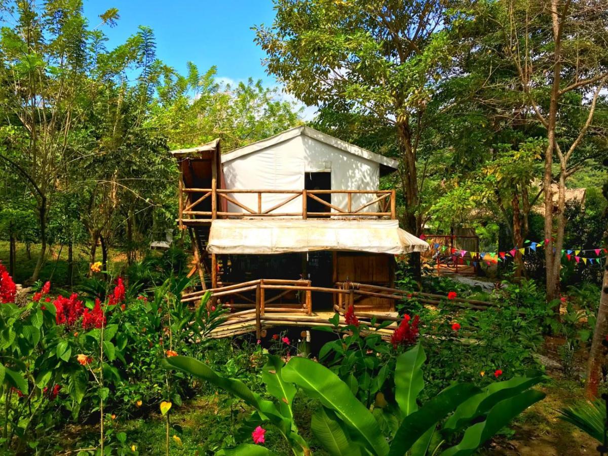 Serrano Glamping El Zaino Bagian luar foto